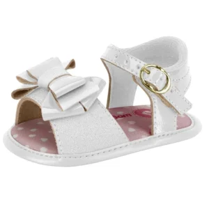 SANDALIA INFANTIL MOLEKINHA VERNIZ BRANCO